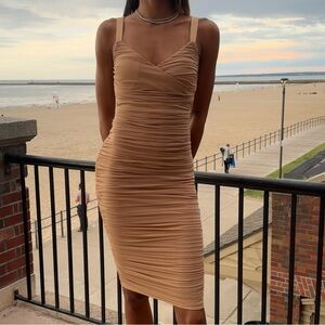 Nude dress